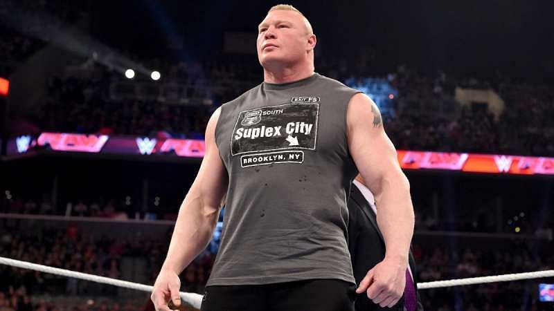 Brock Lesnar: Undefeated in 2017 (unless you count the Royal Rumble match, and we don't)
